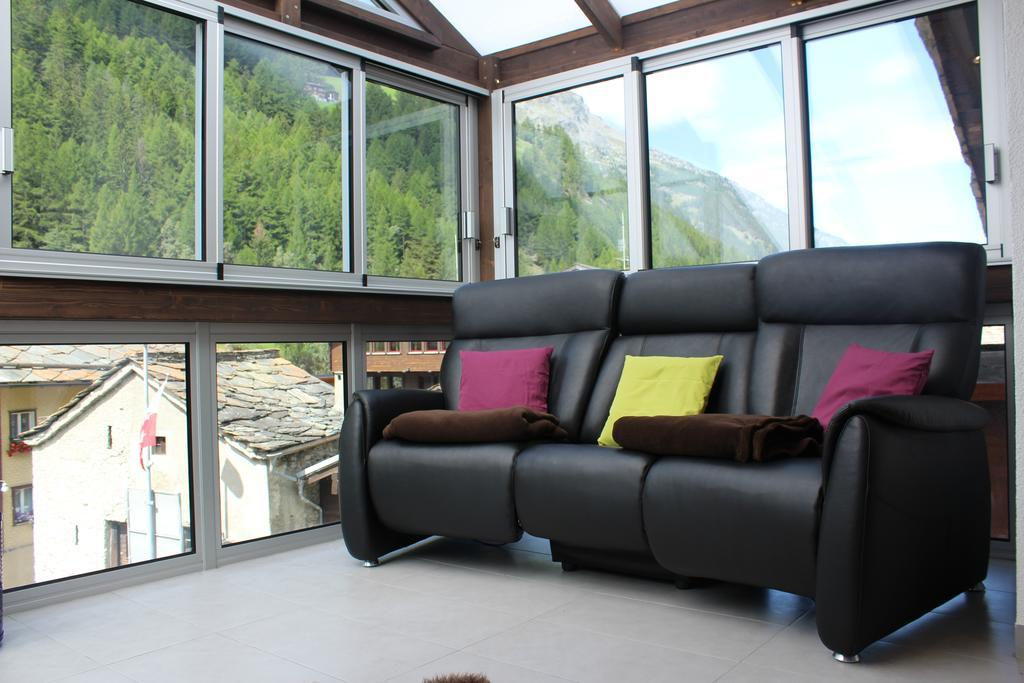 Appartement Haus Dorf 7 à Saas-Grund Extérieur photo